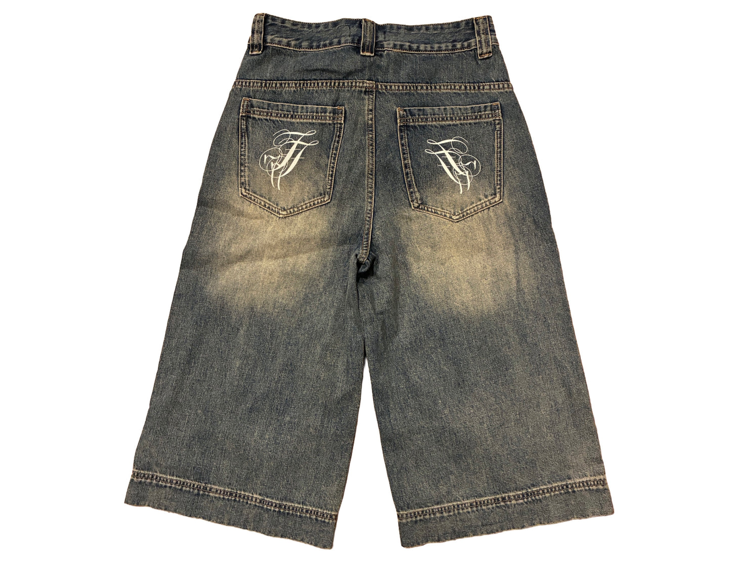 Longer Inseam Sagrado Corazon Jorts