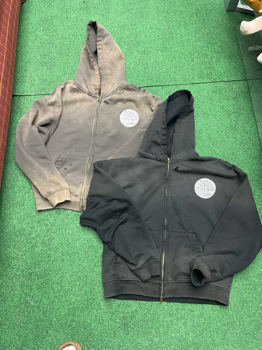 Yin Yang zip up