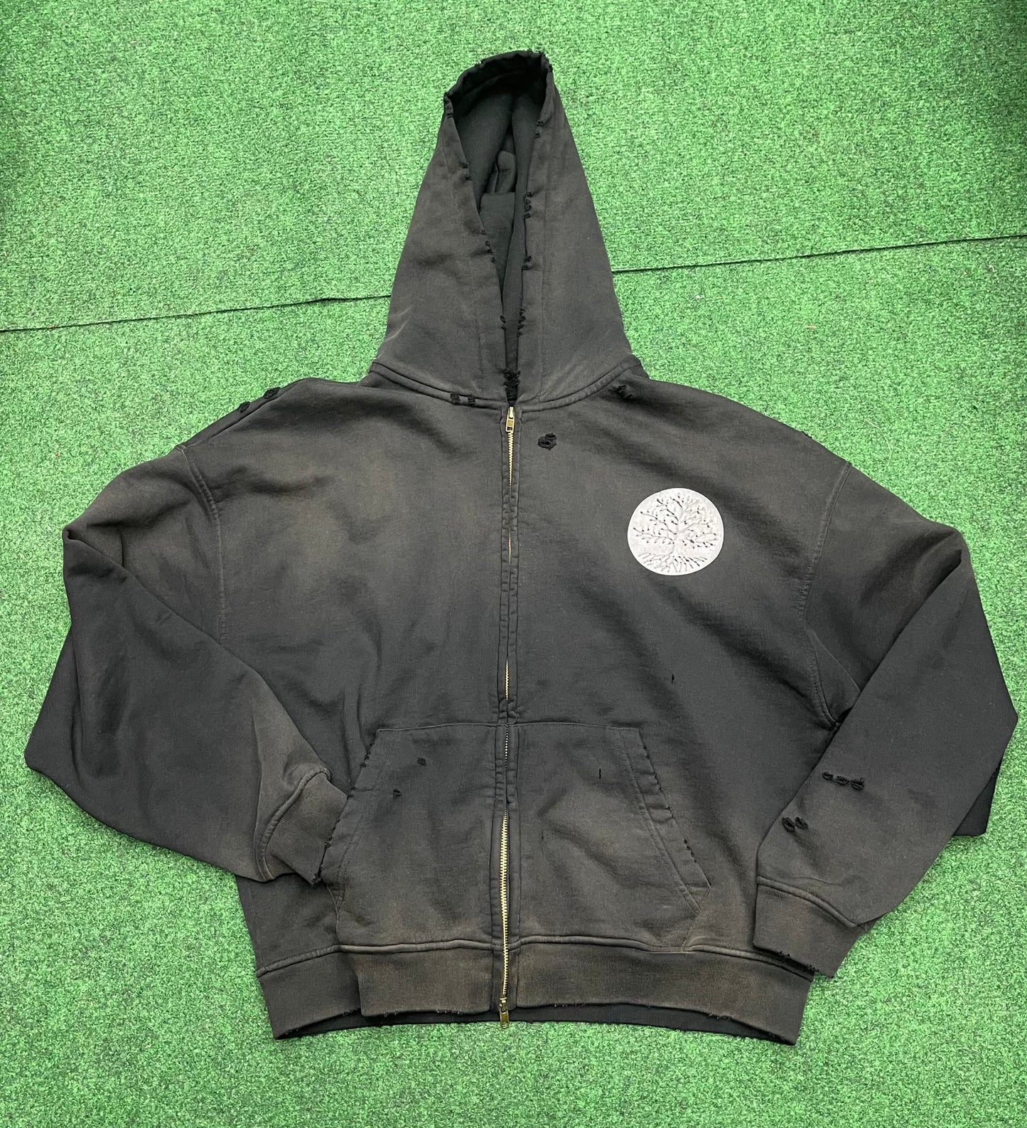 Yin Yang zip up