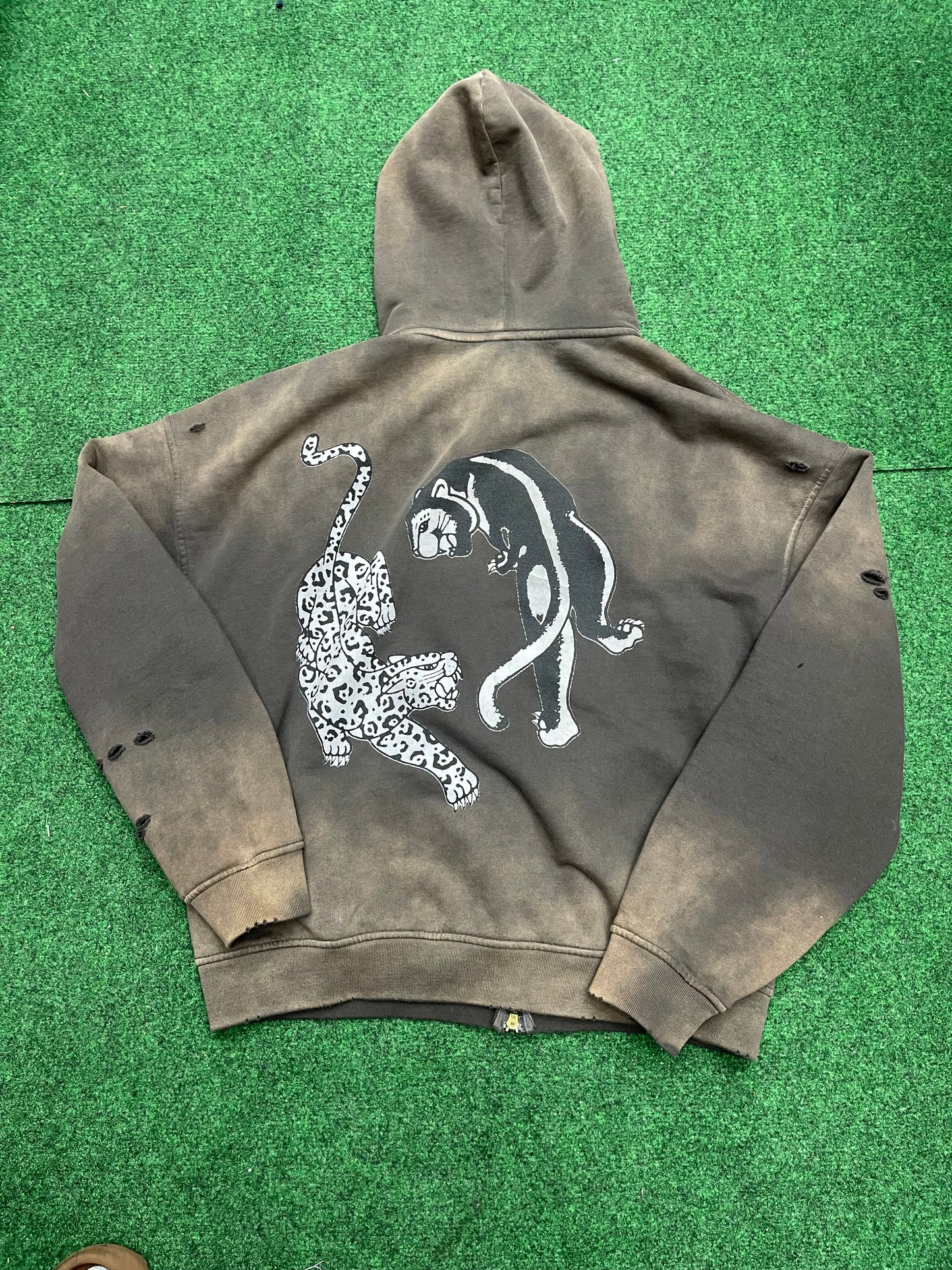 Yin Yang zip up