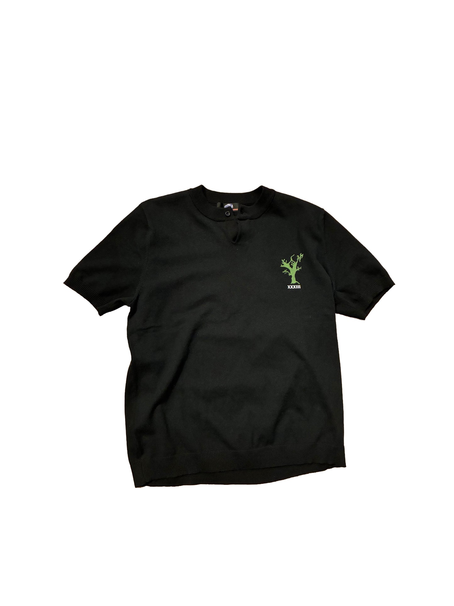 Tree of Life Knitted Henley Tee