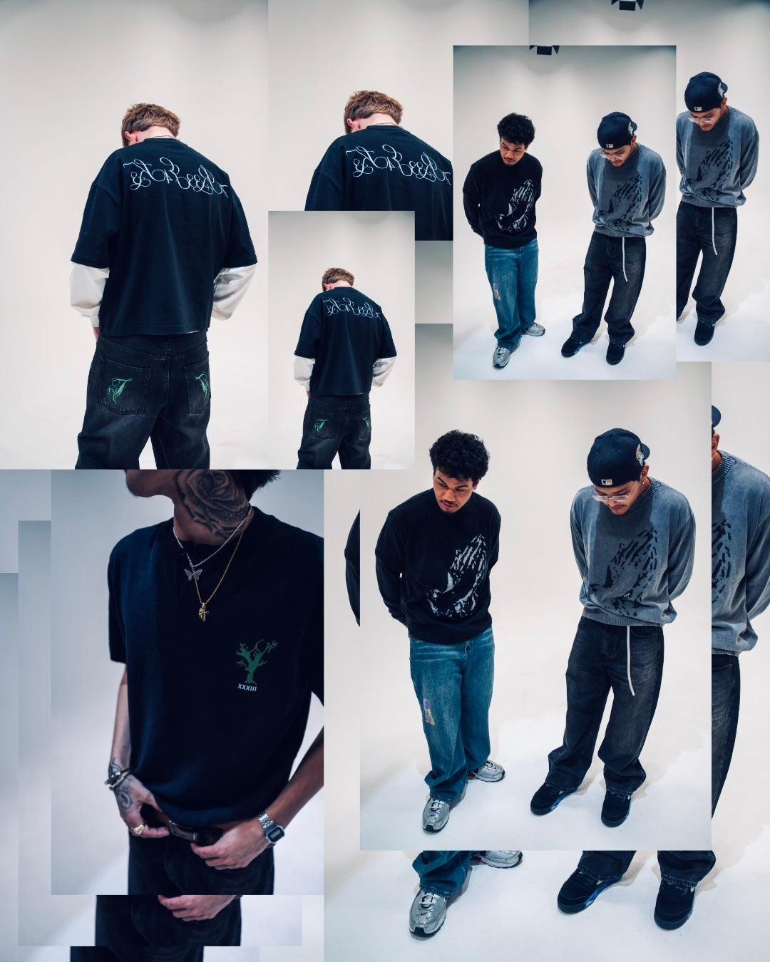 Lucky Green Patch Denim